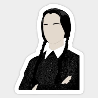 Wednesday Addams Sticker